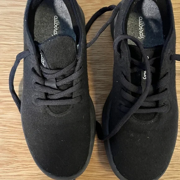 Allbirds Women’s Wool Runner Black Casual Sneakers Shoes Size 9 - Picture 5 of 6